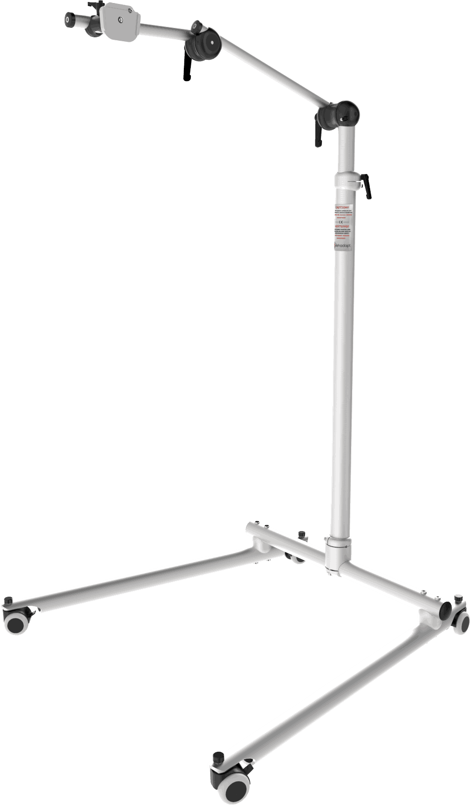 Classic Tele floor stand with adjustable height, by Rehadapt
