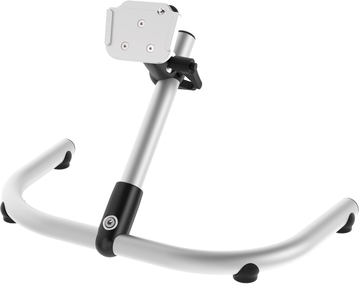 Table mount for AAC devices, tablets and more, by Rehadapt